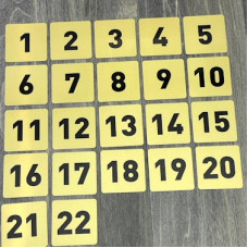 Шильди з номерами